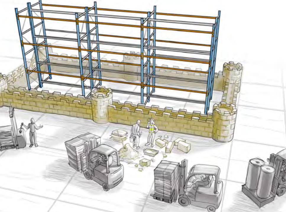 Non-conformités des rayonnages